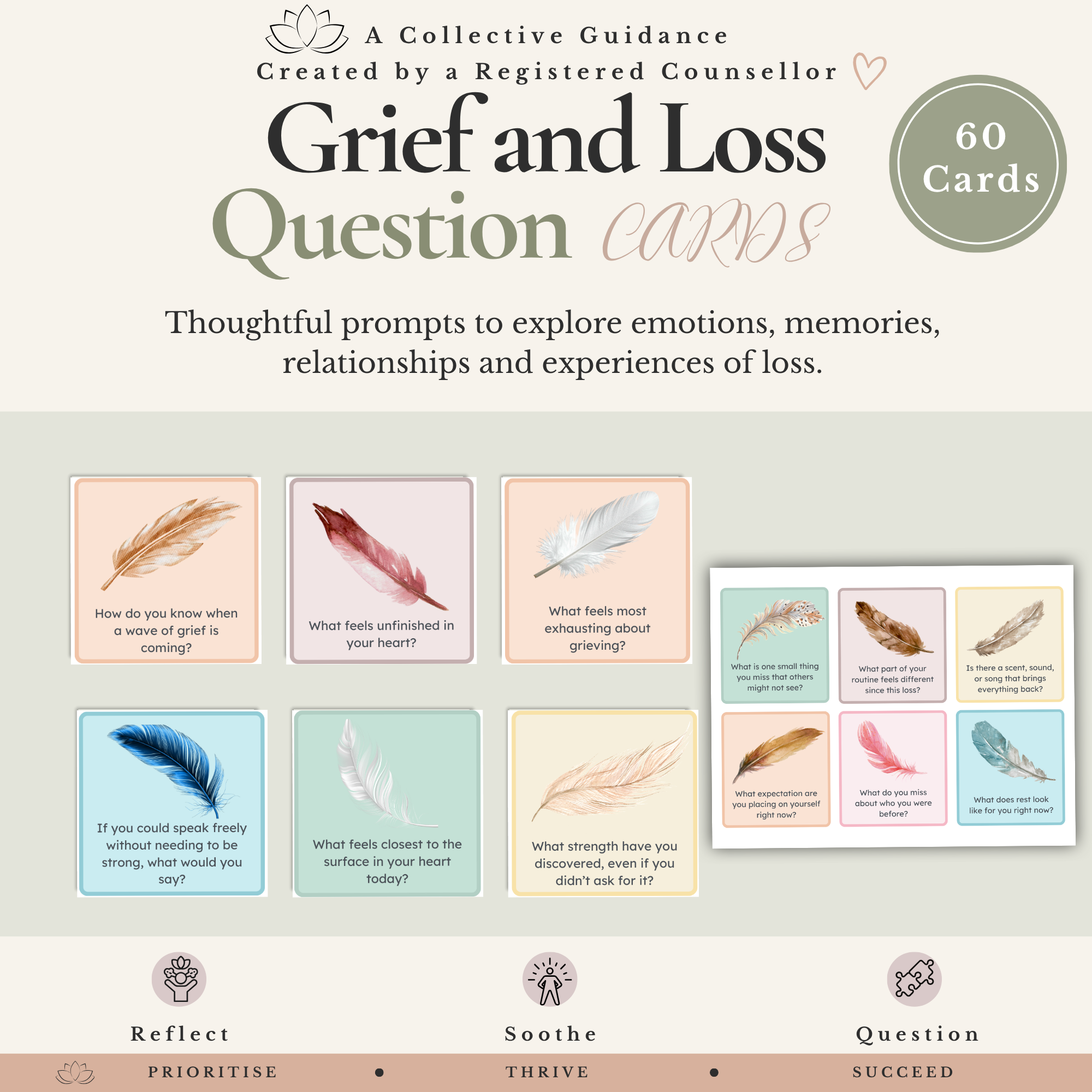 Grief & Loss Workbook Bundle - Bereavement Worksheets & Grief Therapy Resources - Image 7